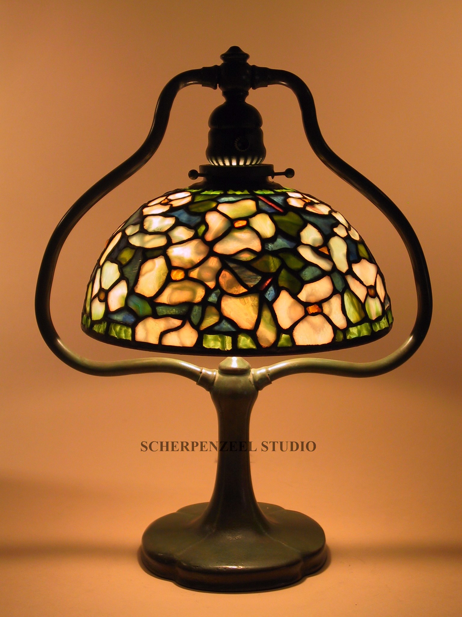 Dogwood on harp base