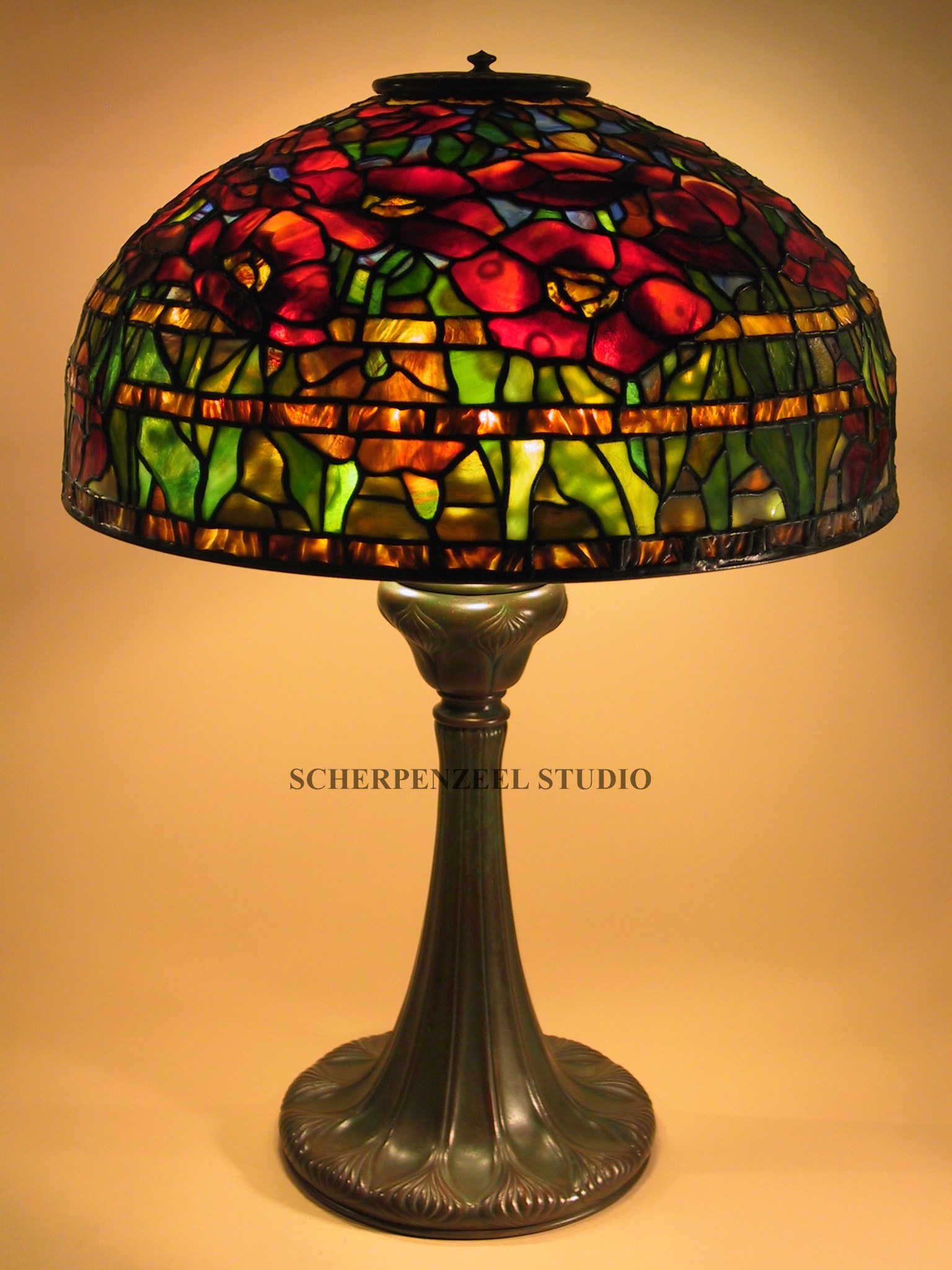 Oriental Poppy on onion base