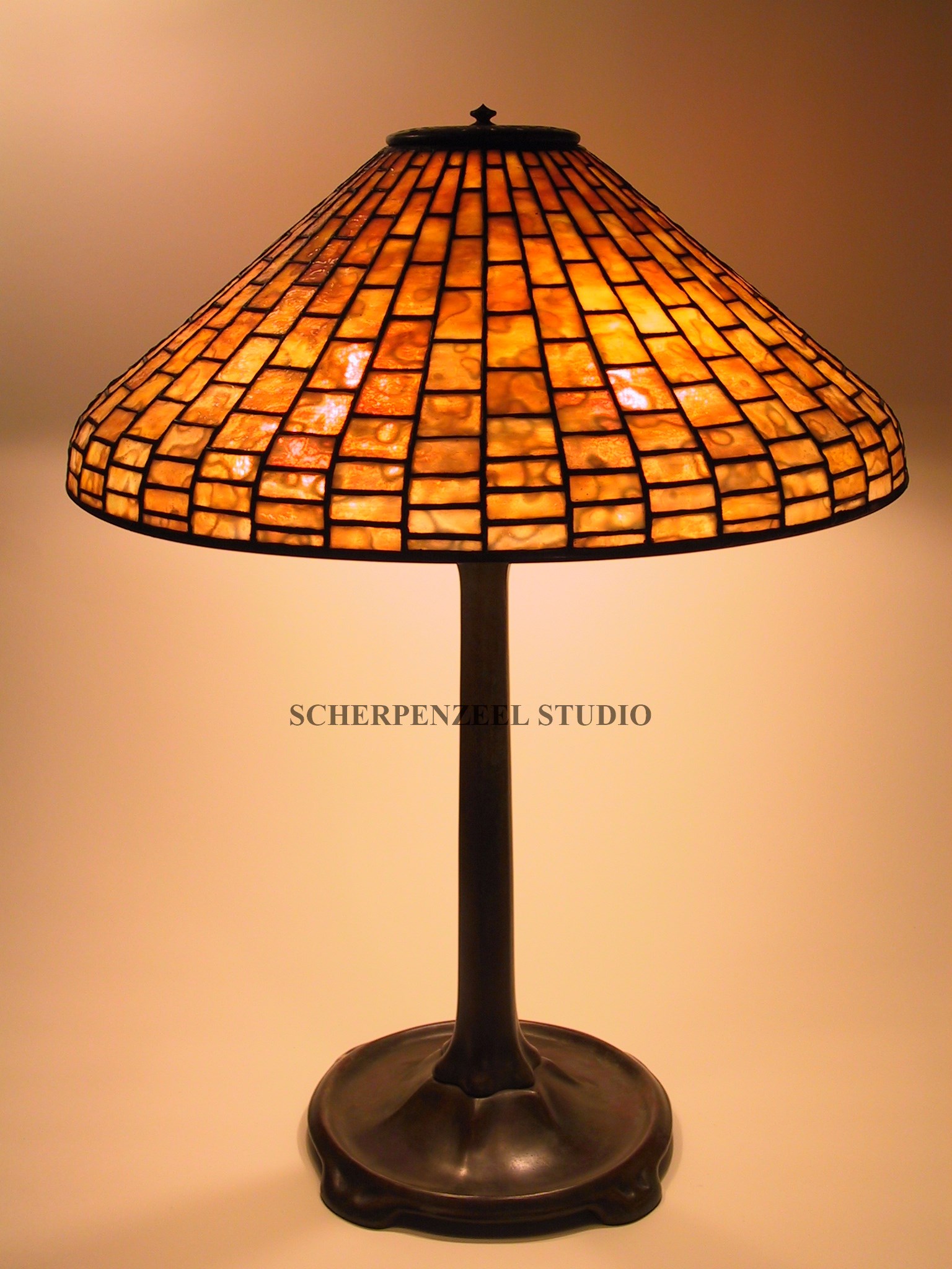 Geometric on large stick base