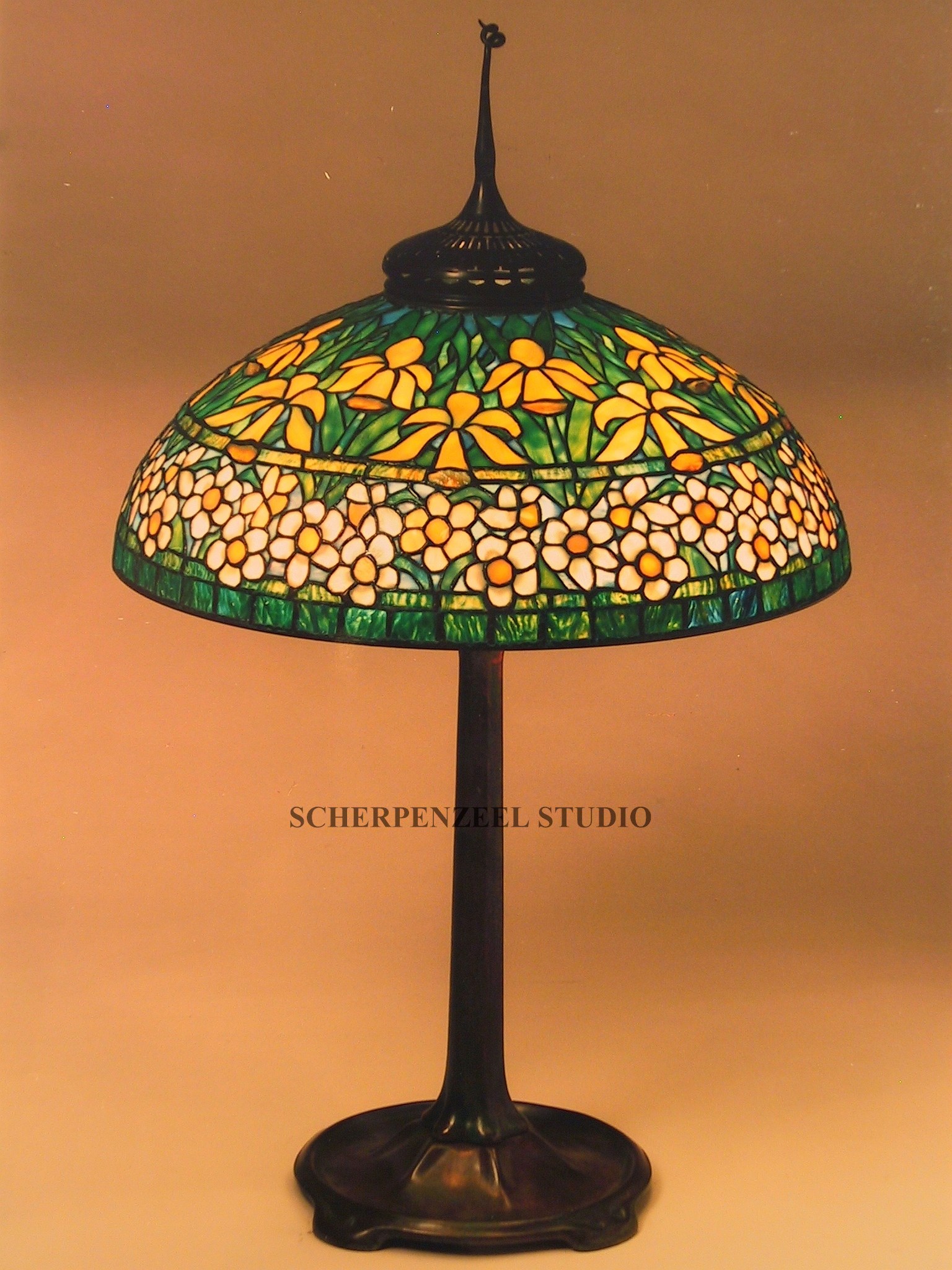 Jonquil daffodil on large stick base