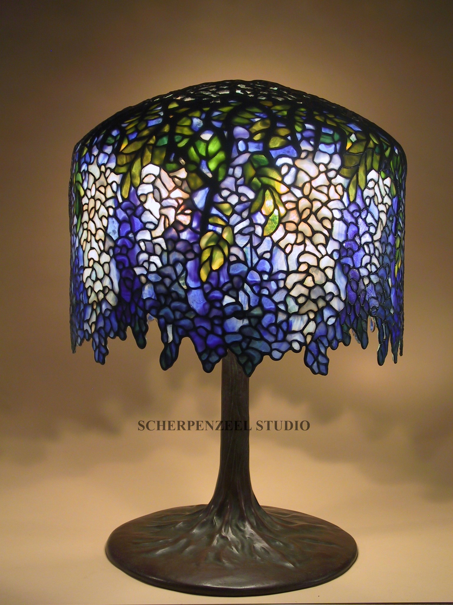 Wisteria on Treetrunk