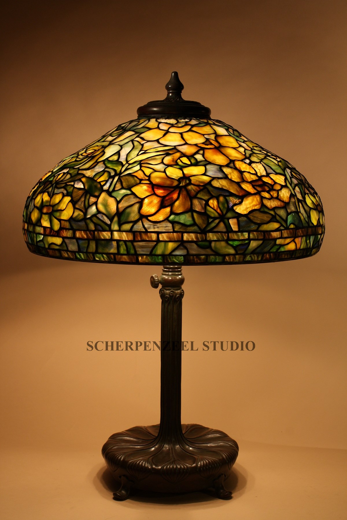 Peony (1) on large Library base