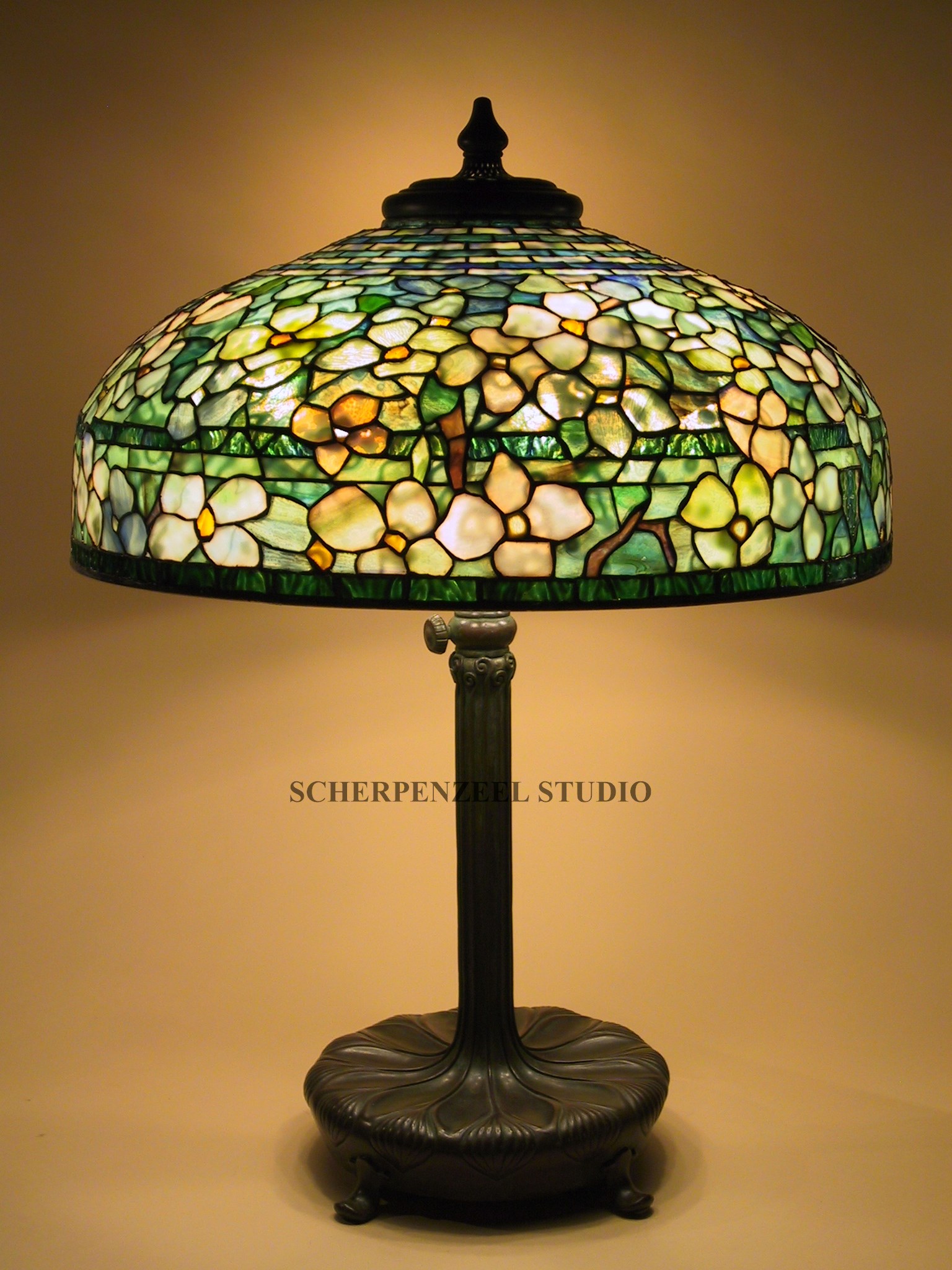 Dogwood on large Library base