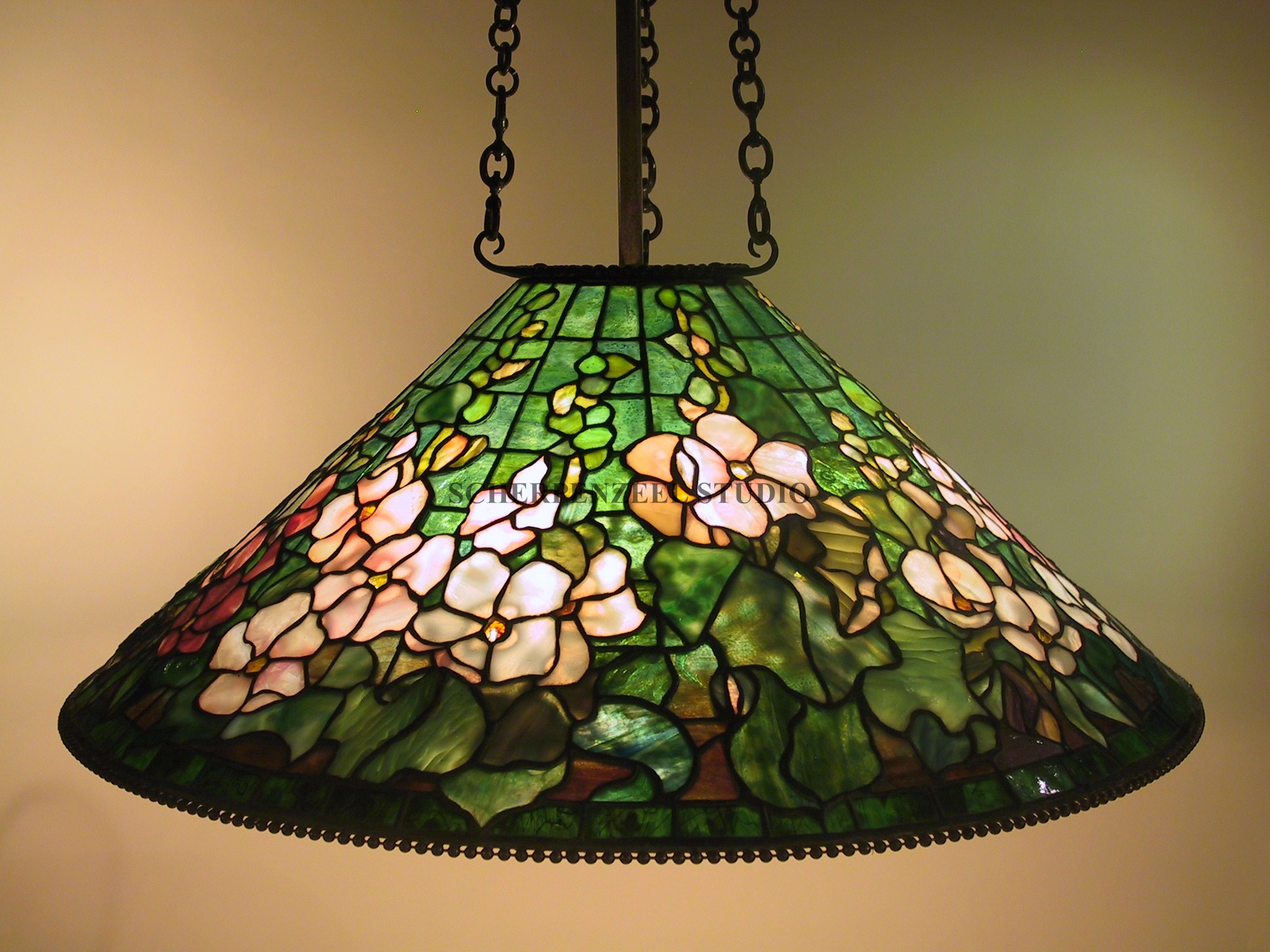 Hollyhock shade, the other side