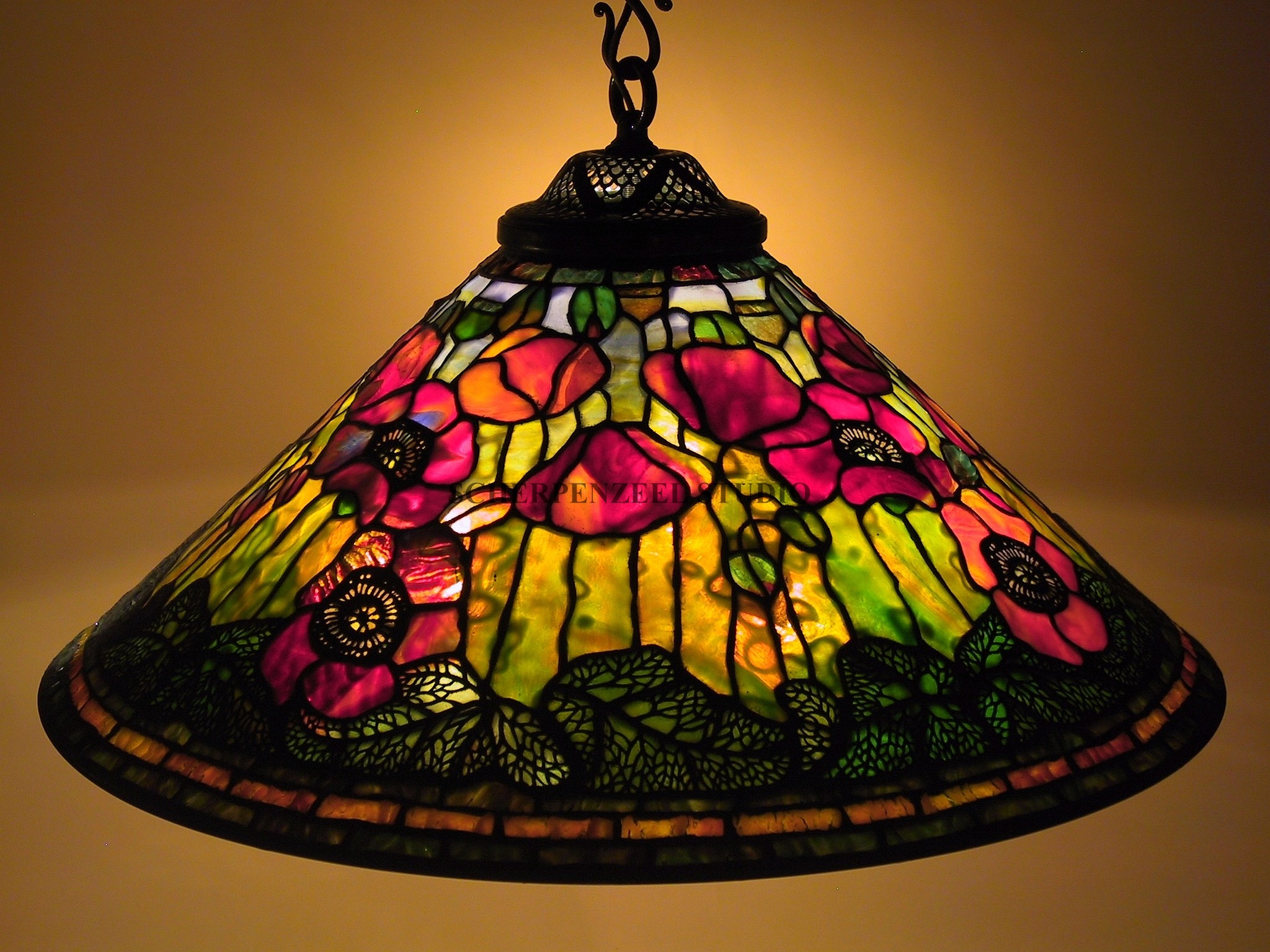 Poppy shade , the other side