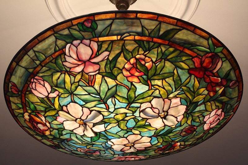 Peony chandelier 2