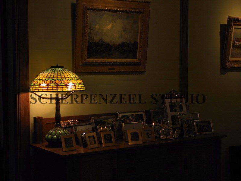 Pomegranate on vial base